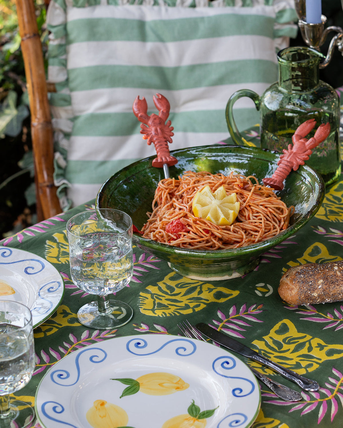 Red Lobster Salad Cutlery Set