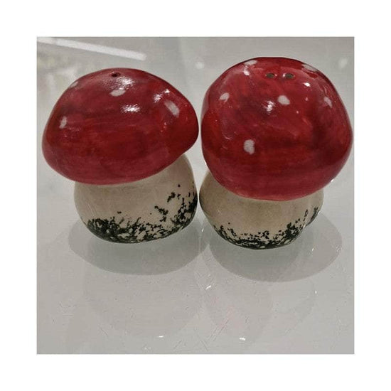 Red Mushroom Salt & Pepper Set