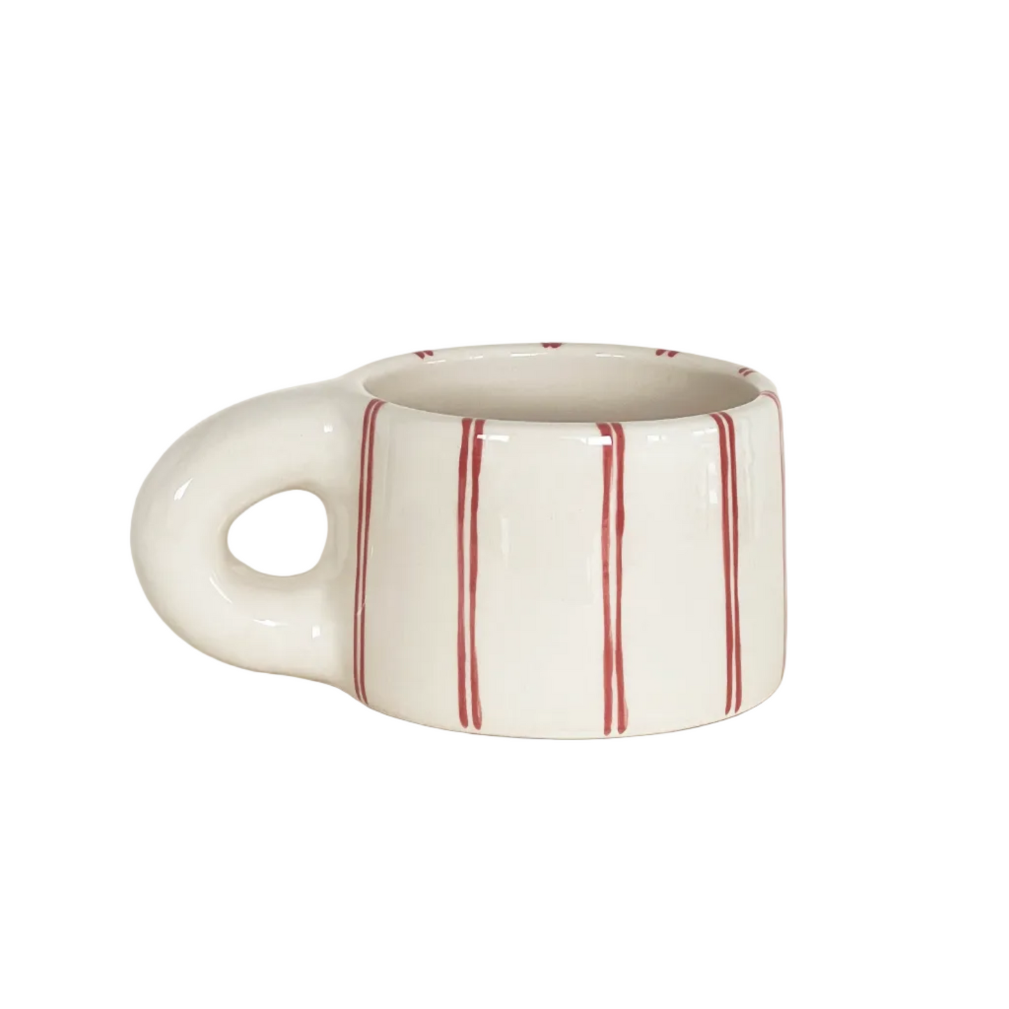 Mug Red Stripes