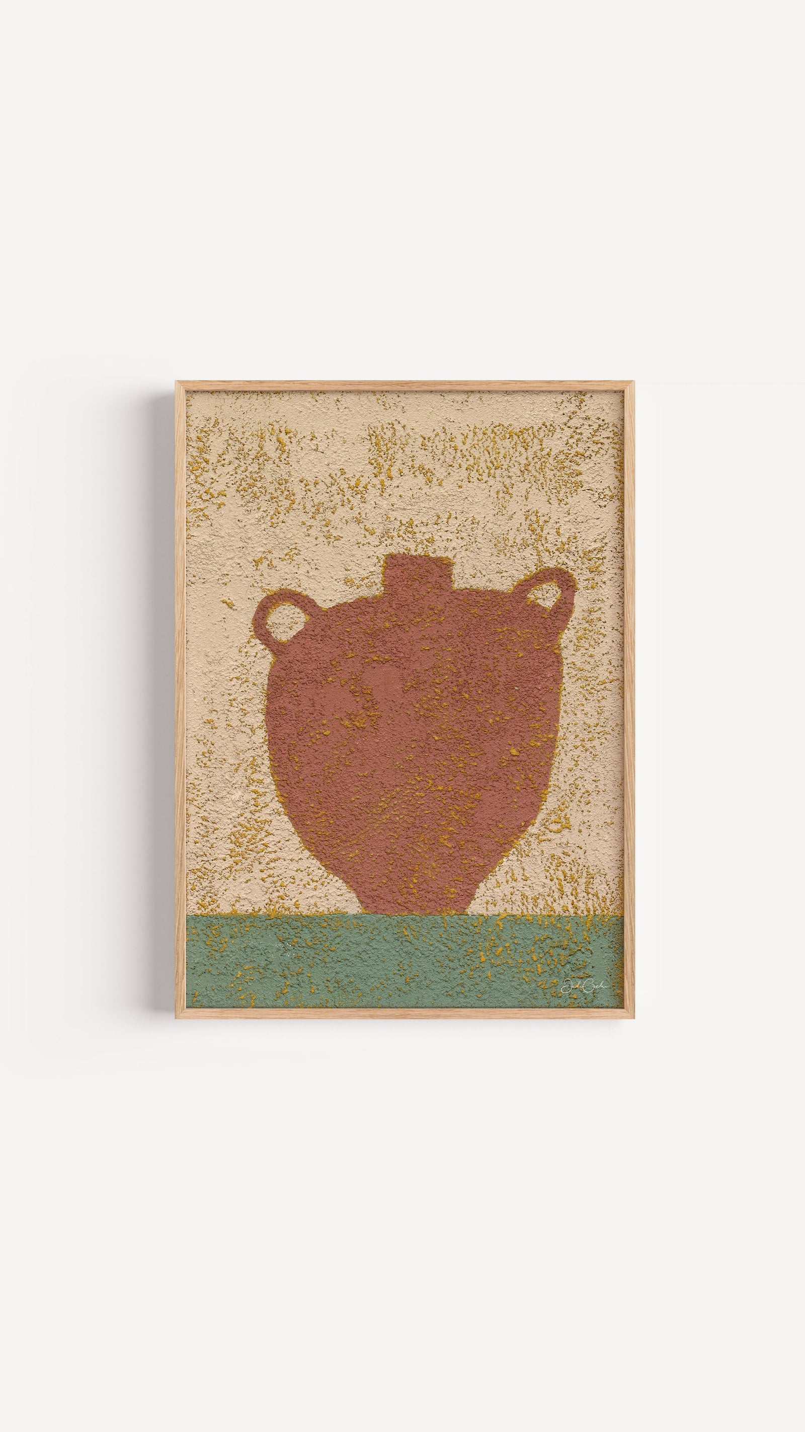 Red Vessel - Fine Art Print