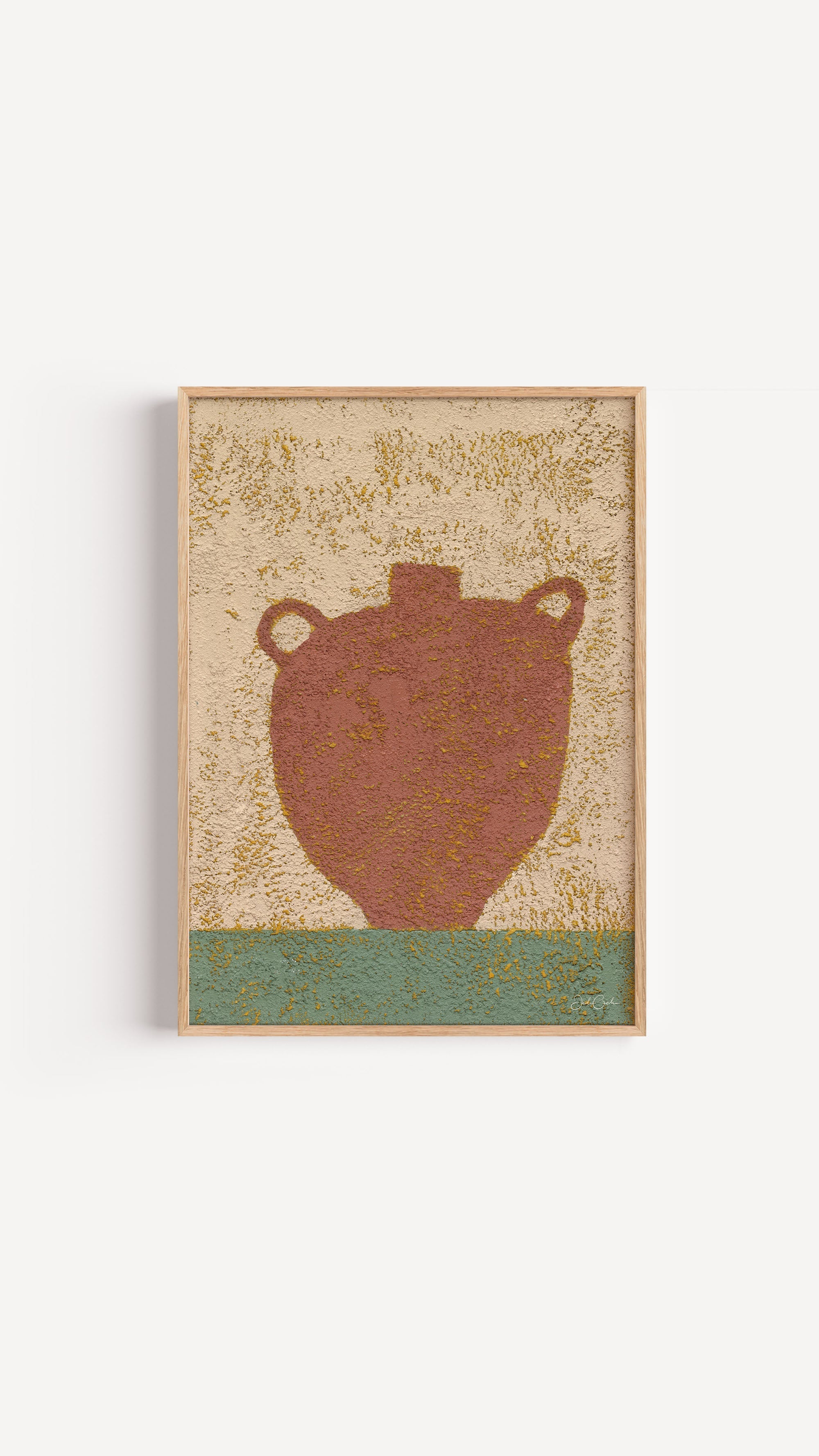 Red Vessel - Fine Art Print