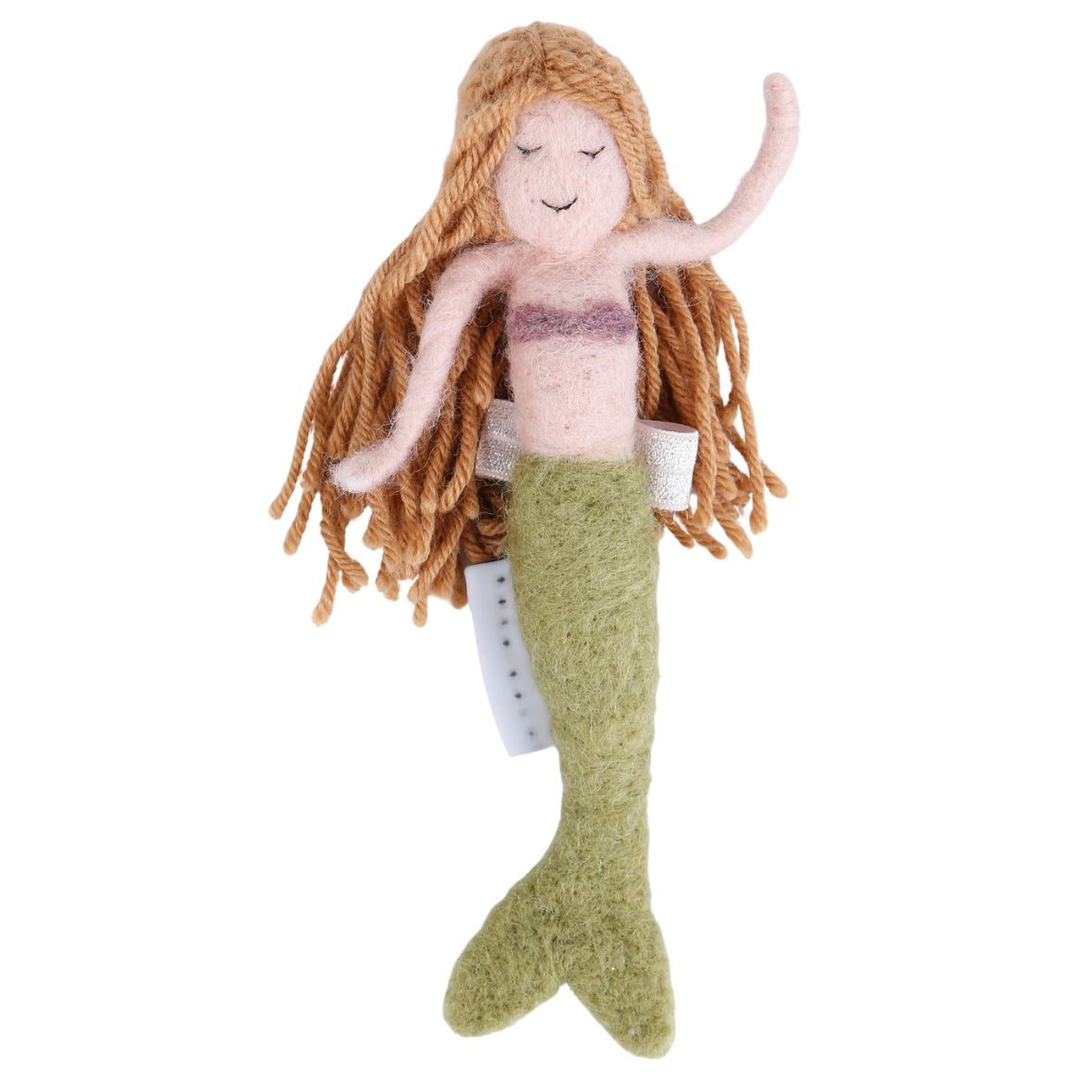 Green mermaid napkin ring