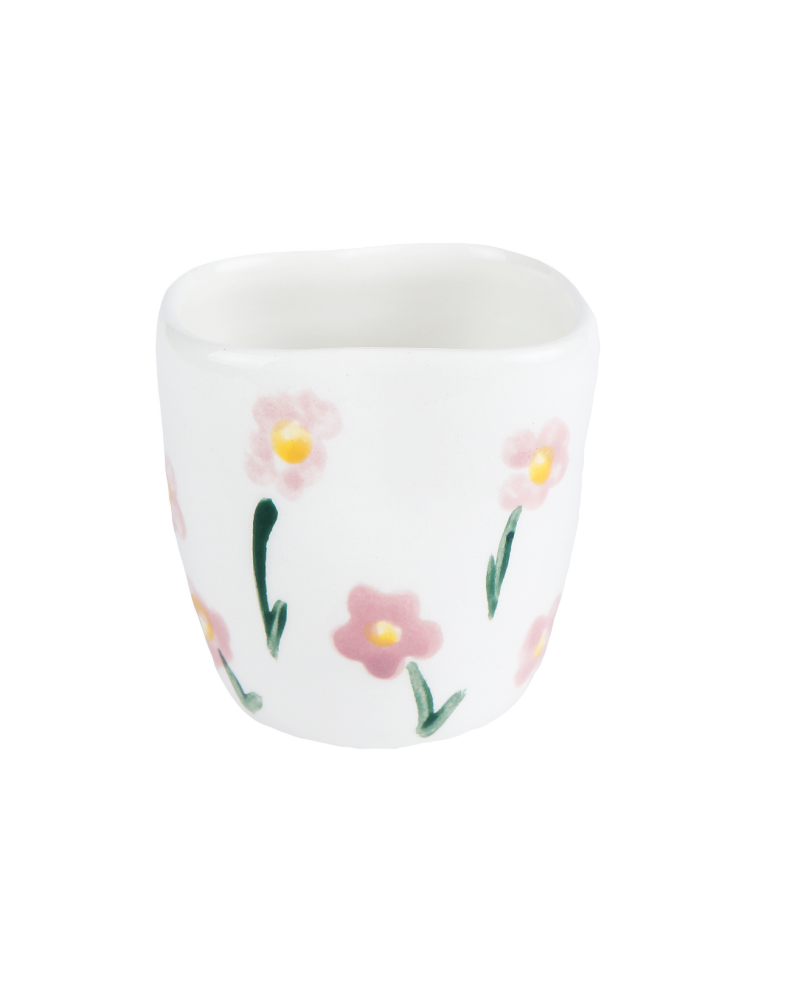 Pink prairie espresso cup