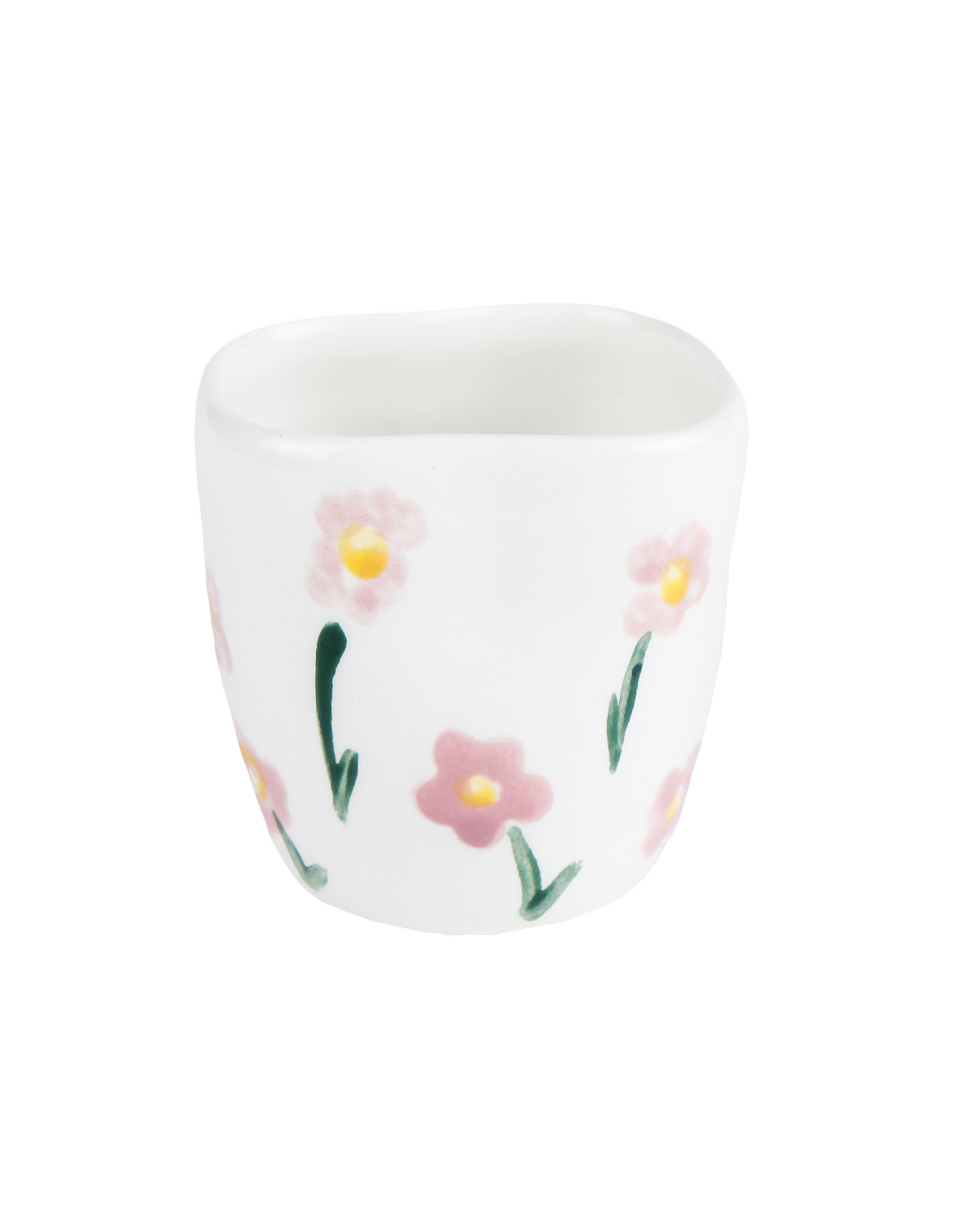 Pink prairie espresso cup