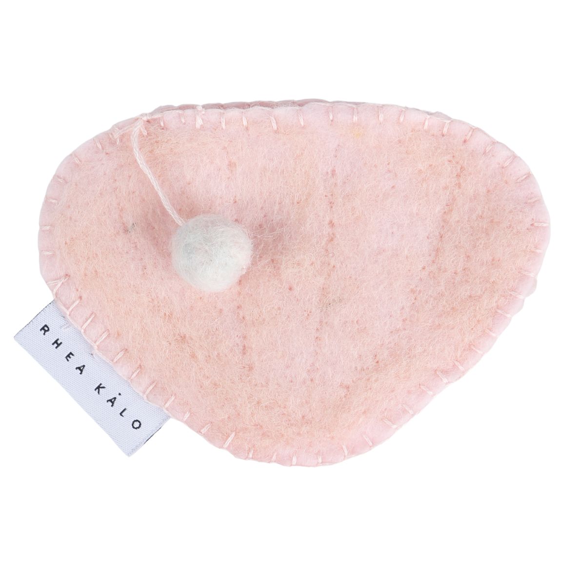 Pink shell napkin ring