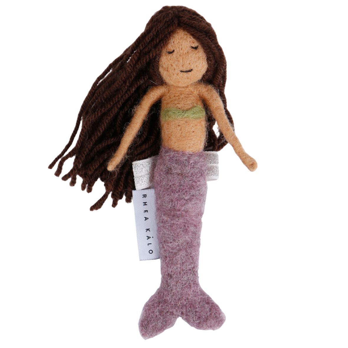 Purple mermaid napkin ring