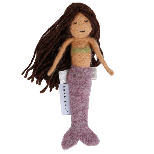 Purple mermaid napkin ring