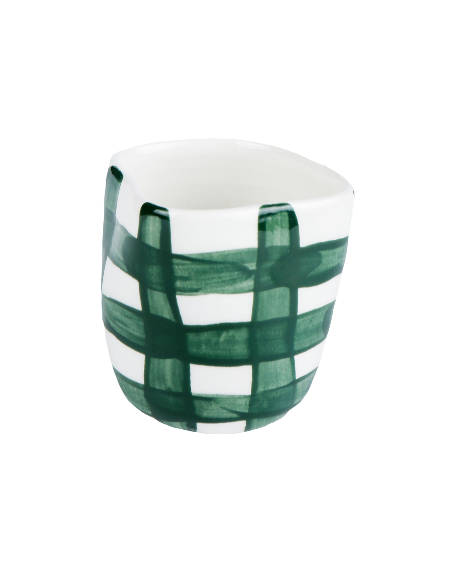 Vichy green espresso cup