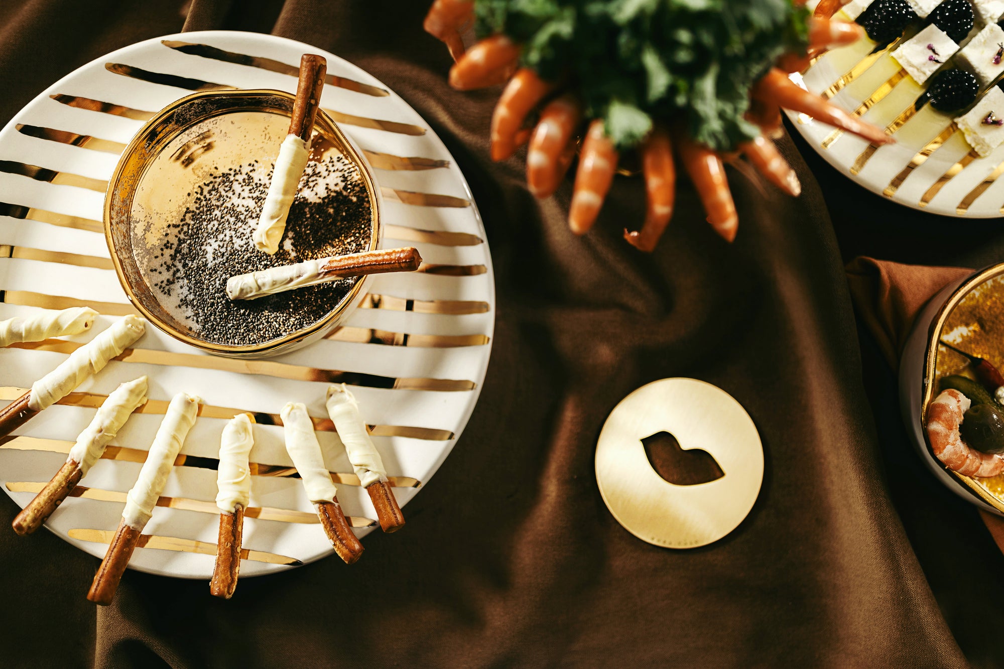 Gold Splatter Trinket