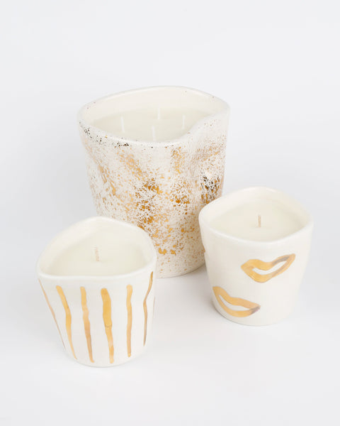 Gold Kisses Candle
