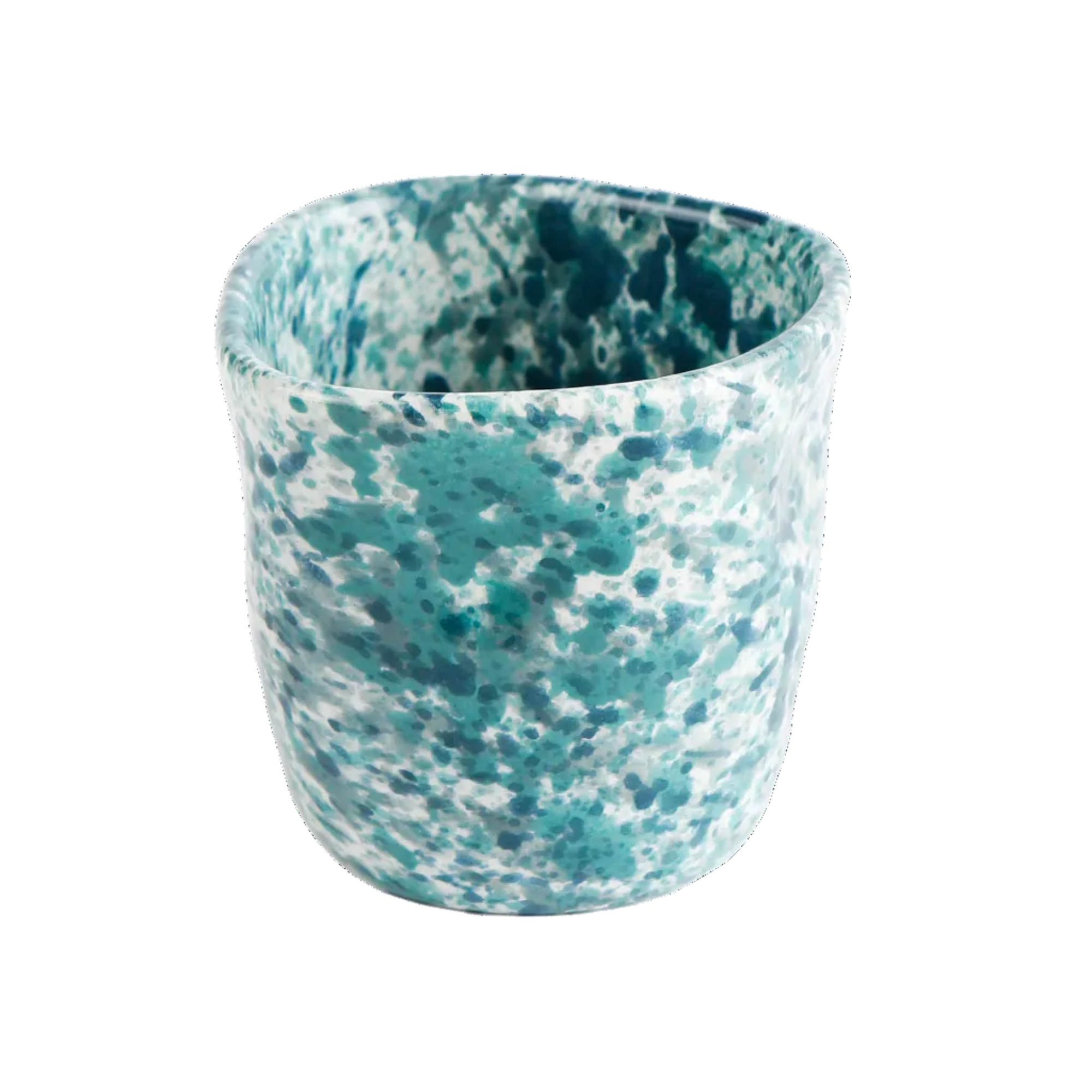 Sea splatter espresso cup