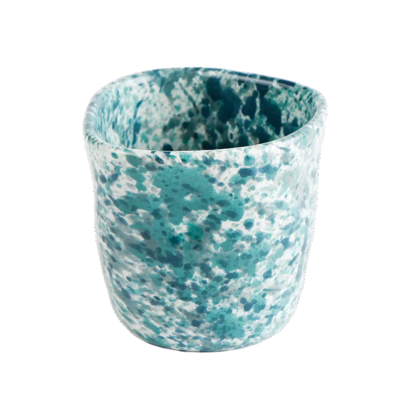 Sea splatter espresso cup