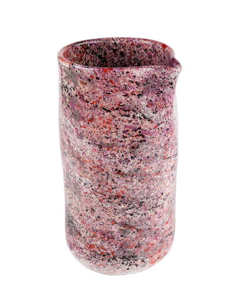 Black Rose Splatter Jug & Tumblers Set