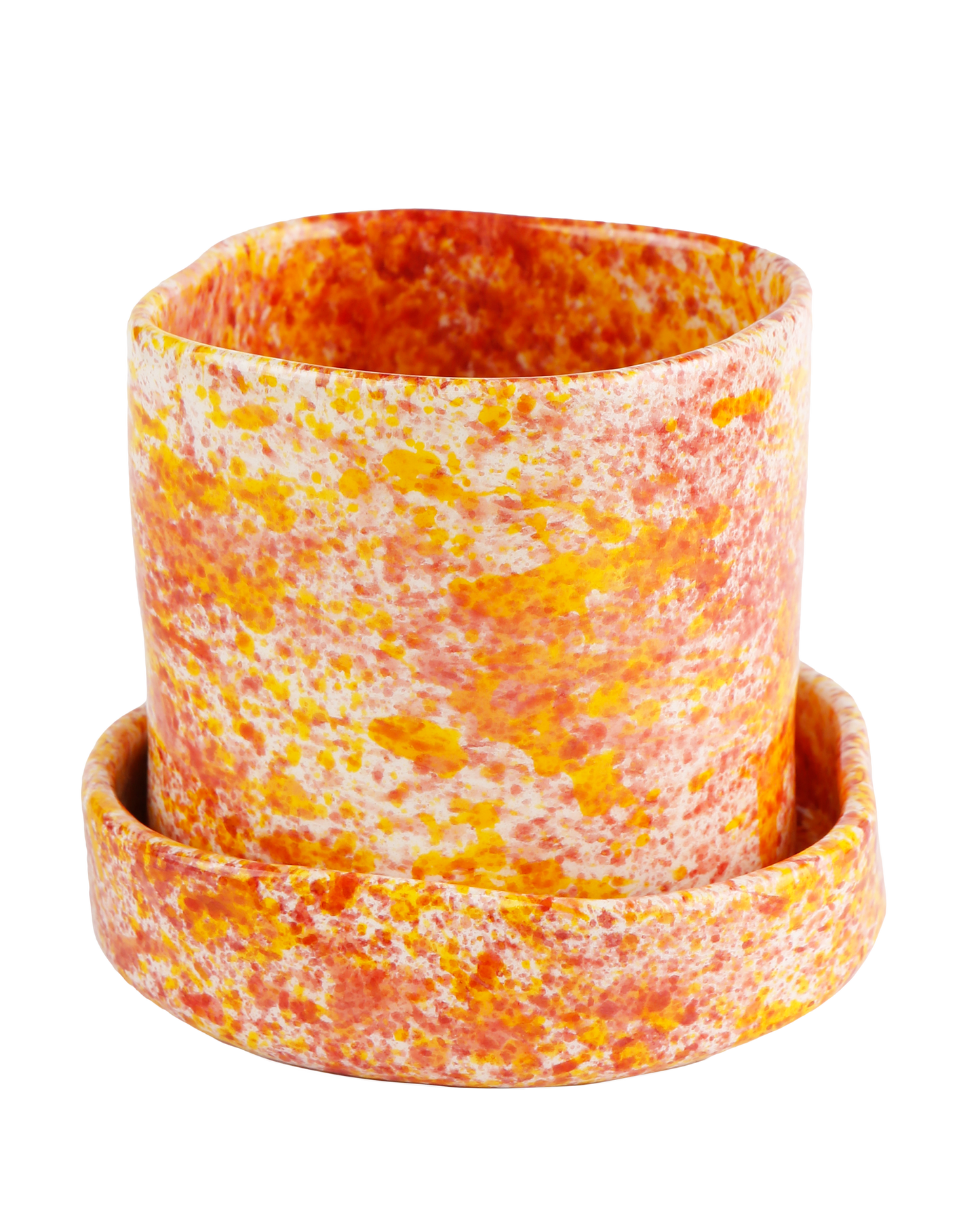 Chamomile Splatter Planter