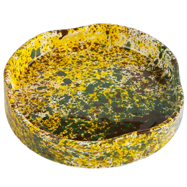 Yellow Forest Splatter Trinket