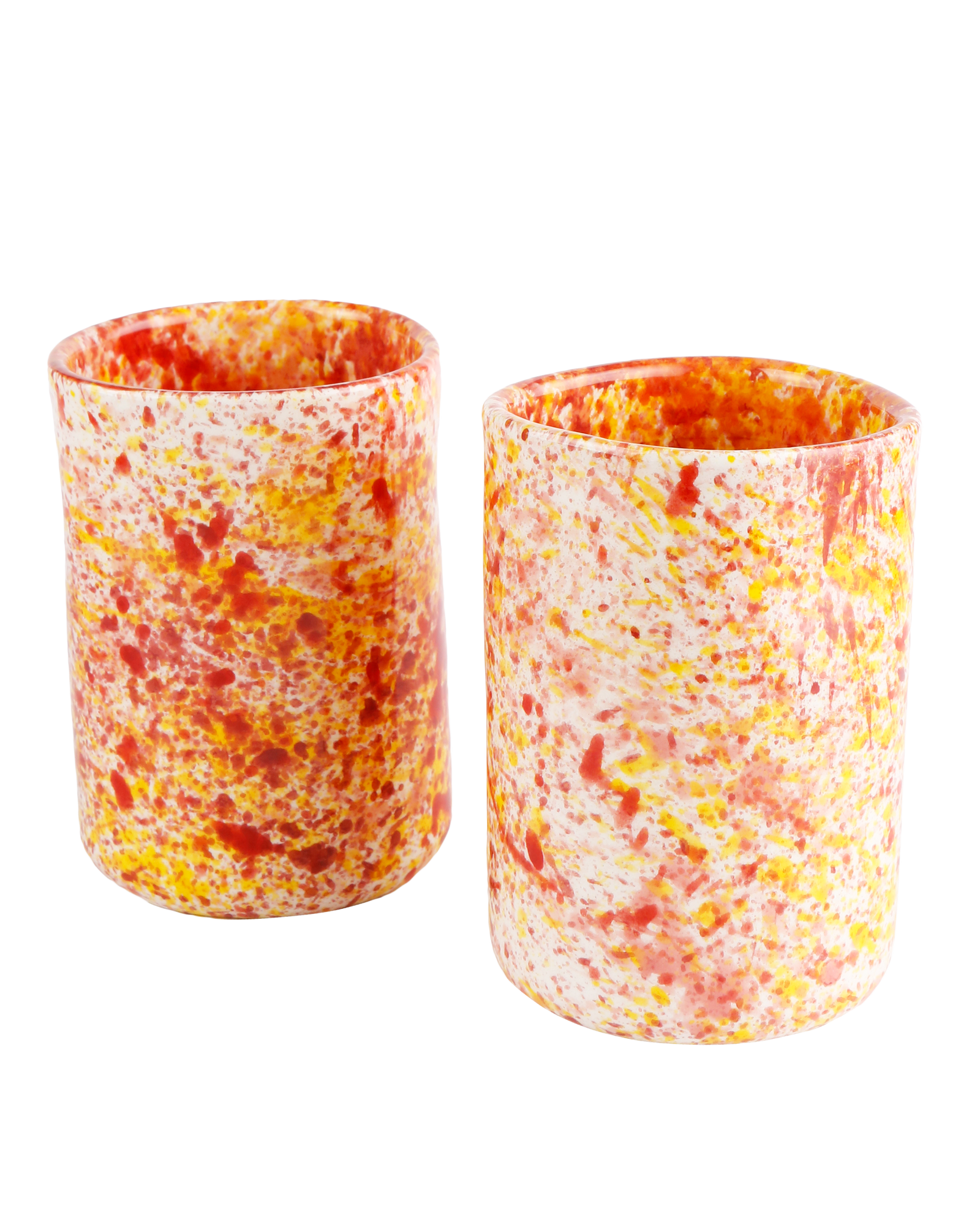 Chamomile Splatter Jug & Tumblers Set