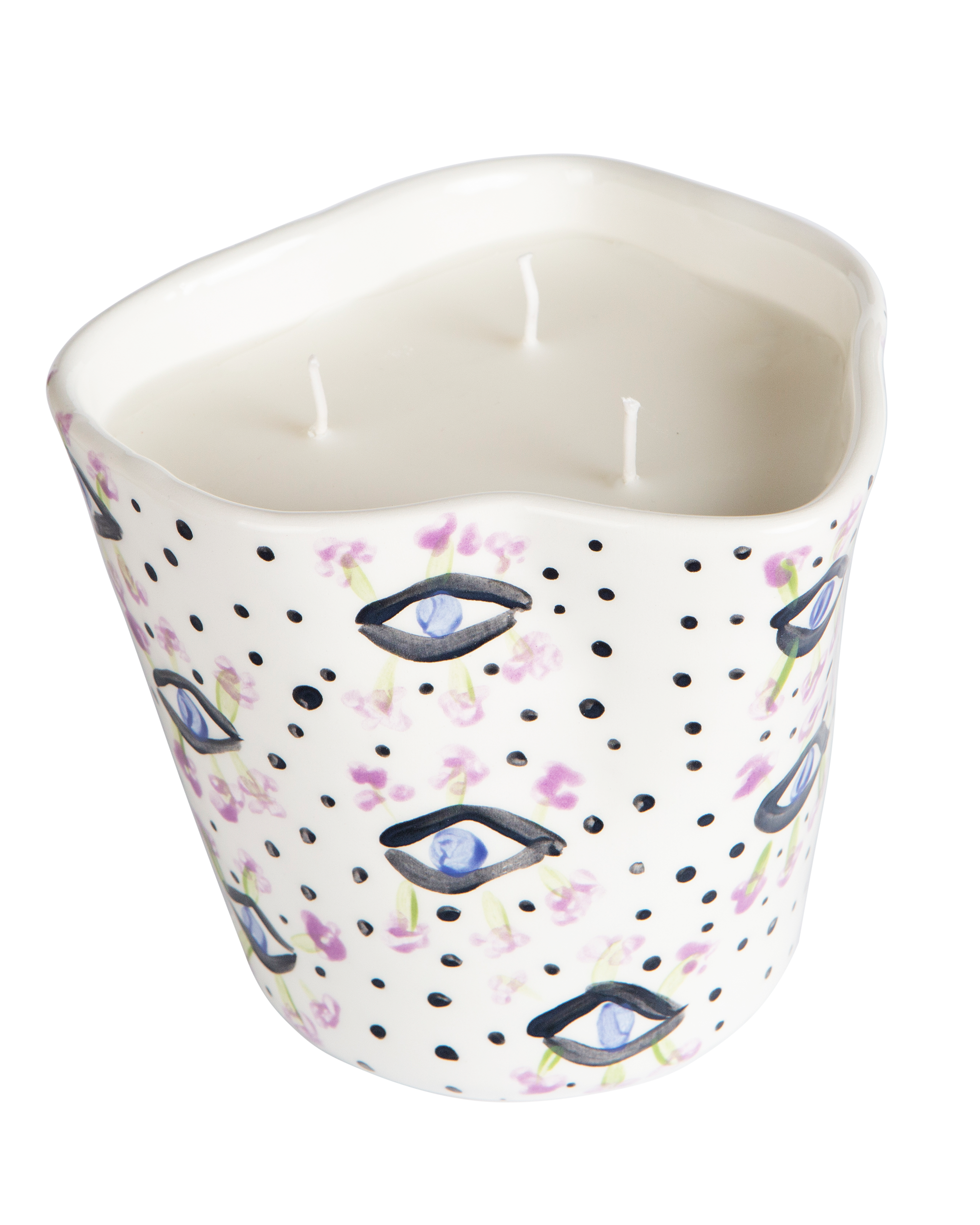 Eyeflower Candle