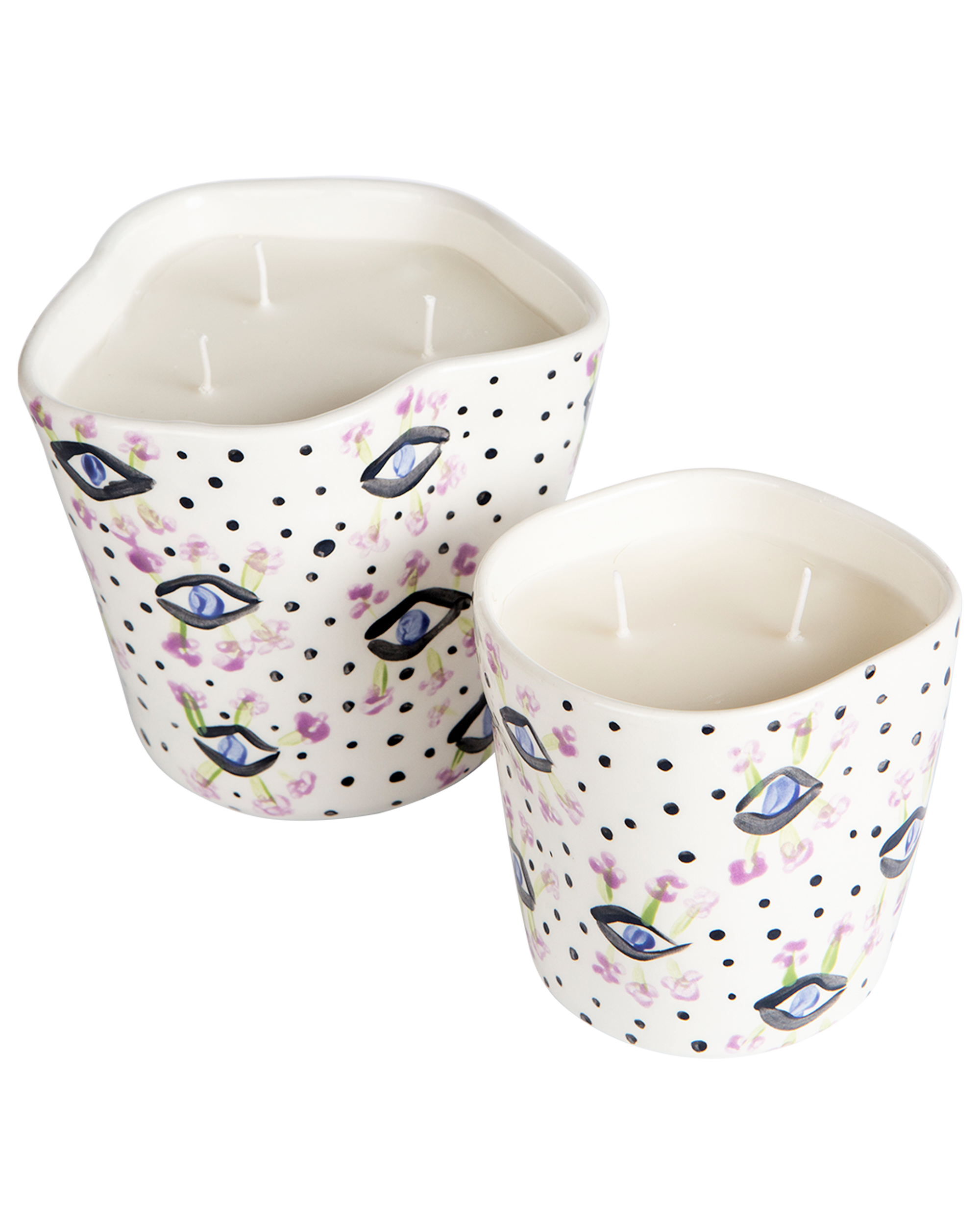 Eyeflower Candle