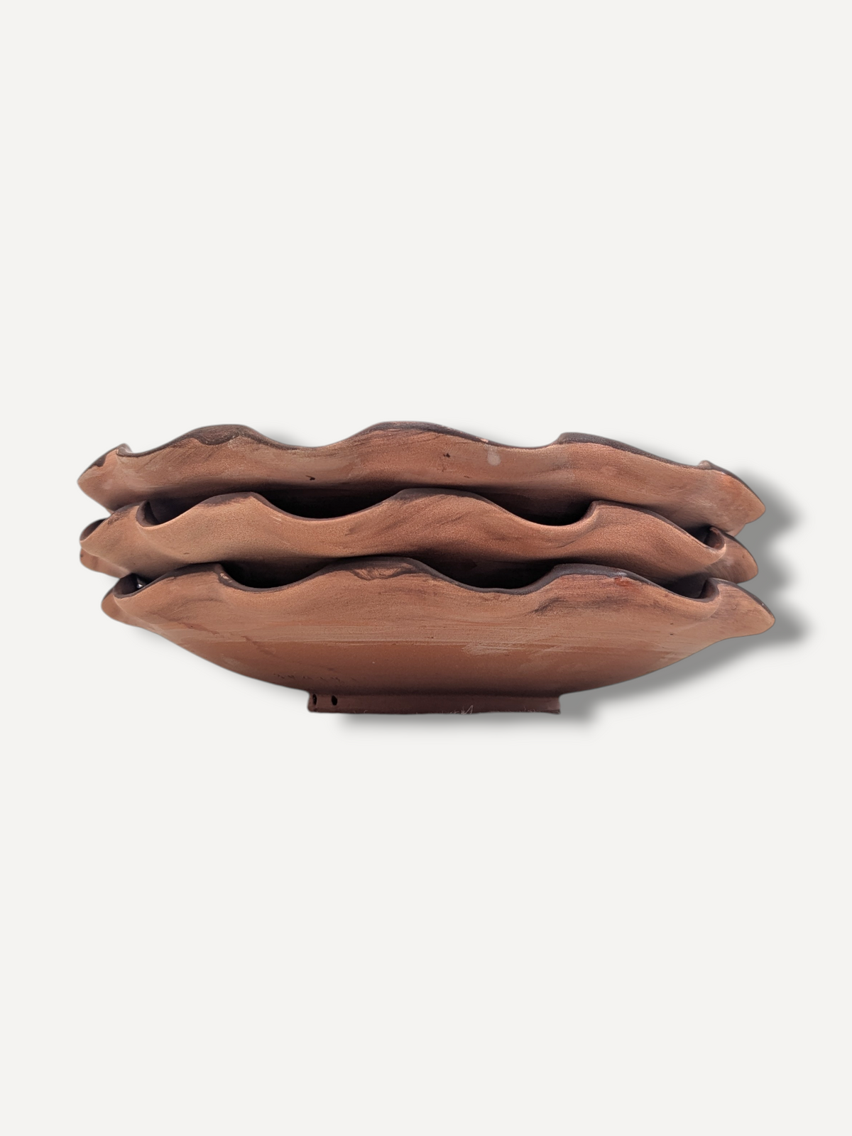 Dark Chocolate Large Splatter Serving Plate