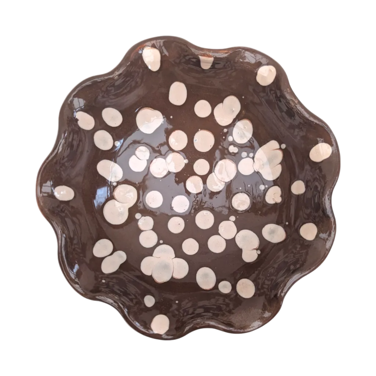 Dark Chocolate Ripple Side Bowl