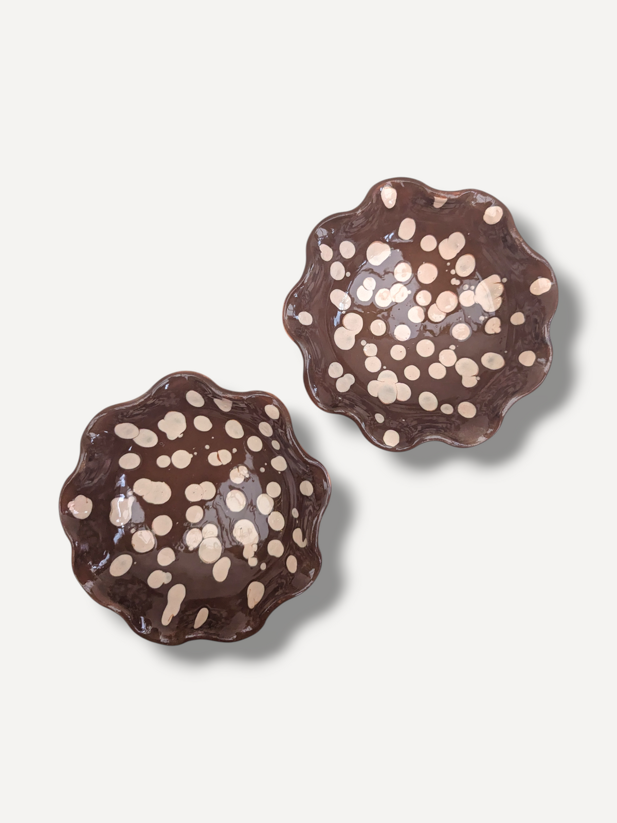 Dark Chocolate Ripple Side Bowl