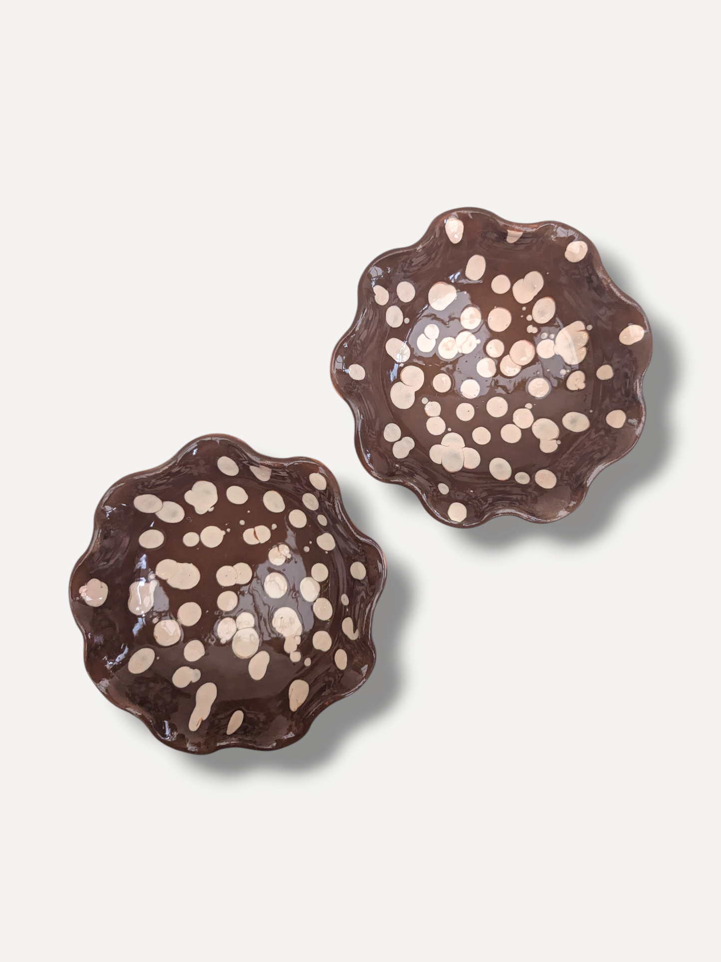Dark Chocolate Ripple Side Bowl