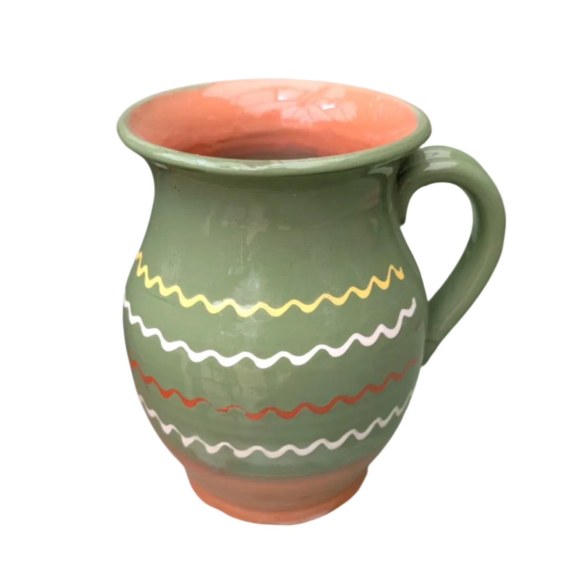 Large Moss Green Vase - 1L