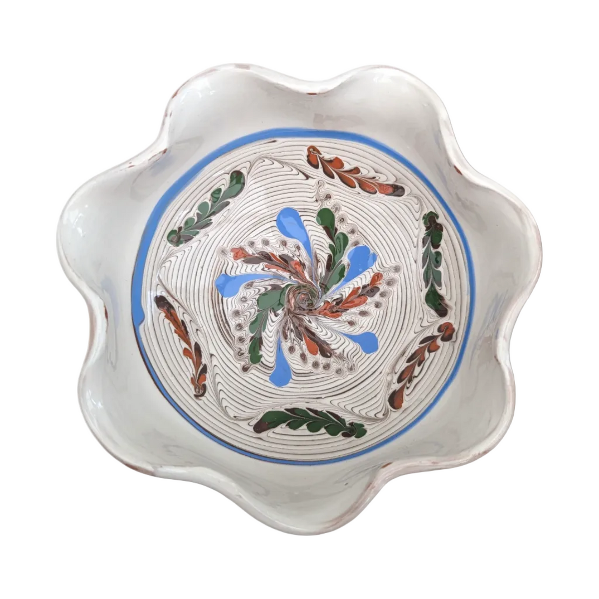 Iris Ripple Side Bowl