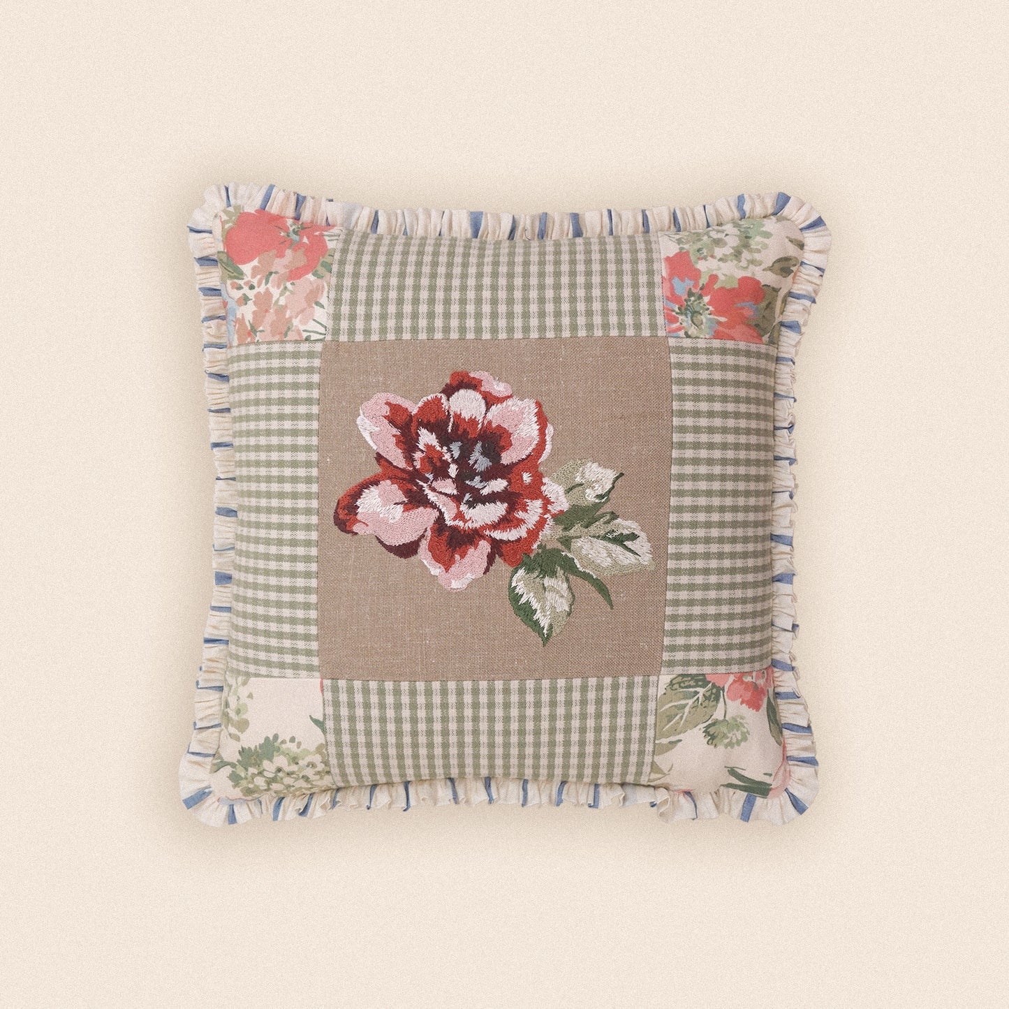 Rosa Patchwork Cushion