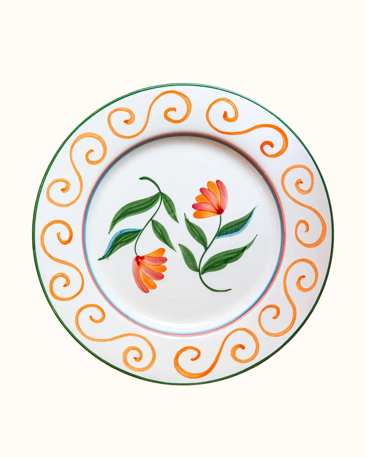 Swirl Dinner Plates Set of 4