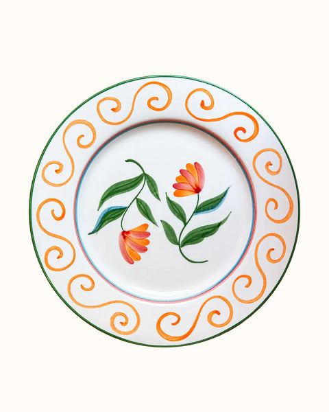Swirl Dinner Plates Set of 4