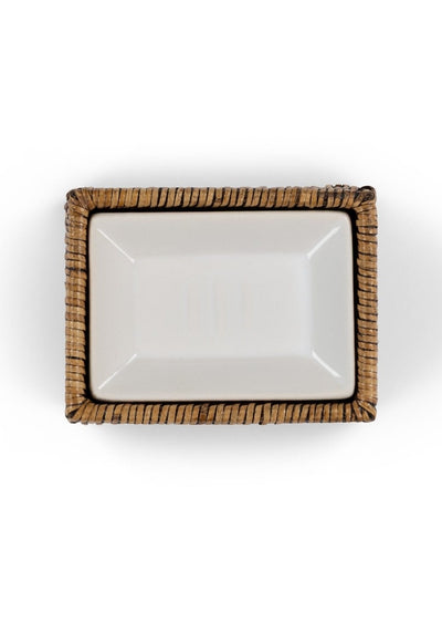 Rosie's Suds and Style Rattan Soap Dish - Casa by Josephine Jenno