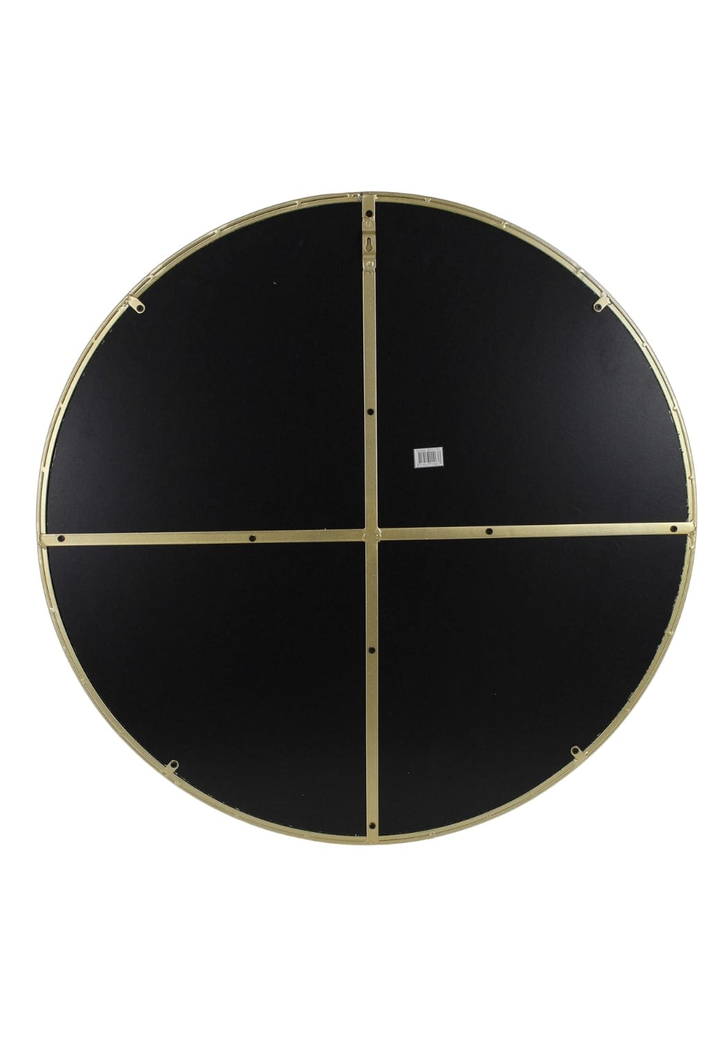 Round Gold Living Room Mirror - Casa by Josephine Jenno