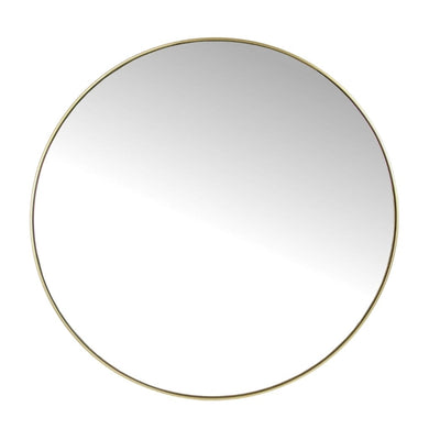 Round Gold Living Room Mirror - Casa by Josephine Jenno