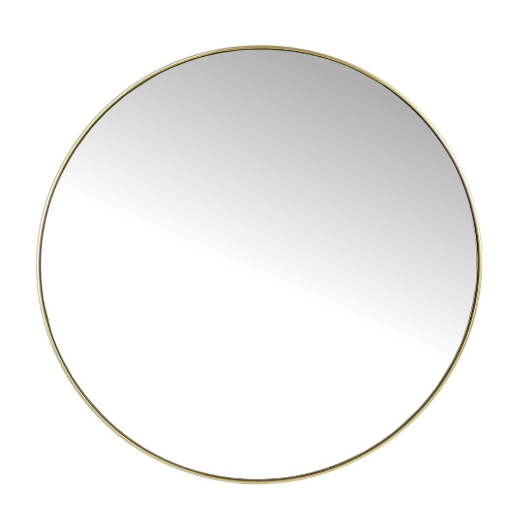 Round Gold Living Room Mirror - Casa by Josephine Jenno