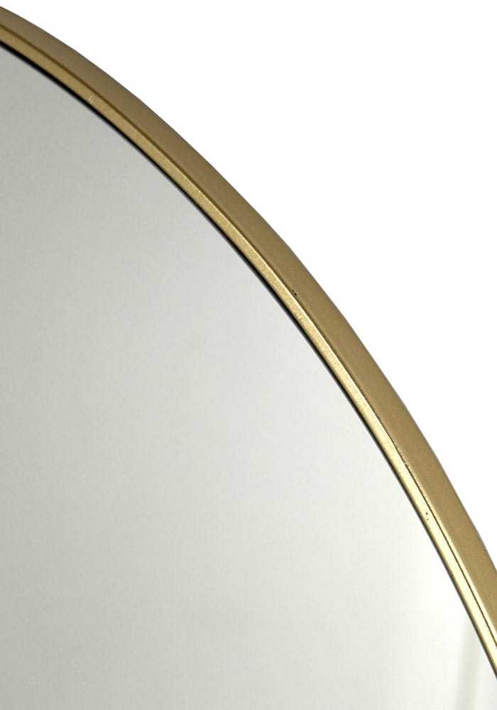 Round Gold Living Room Mirror - Casa by Josephine Jenno