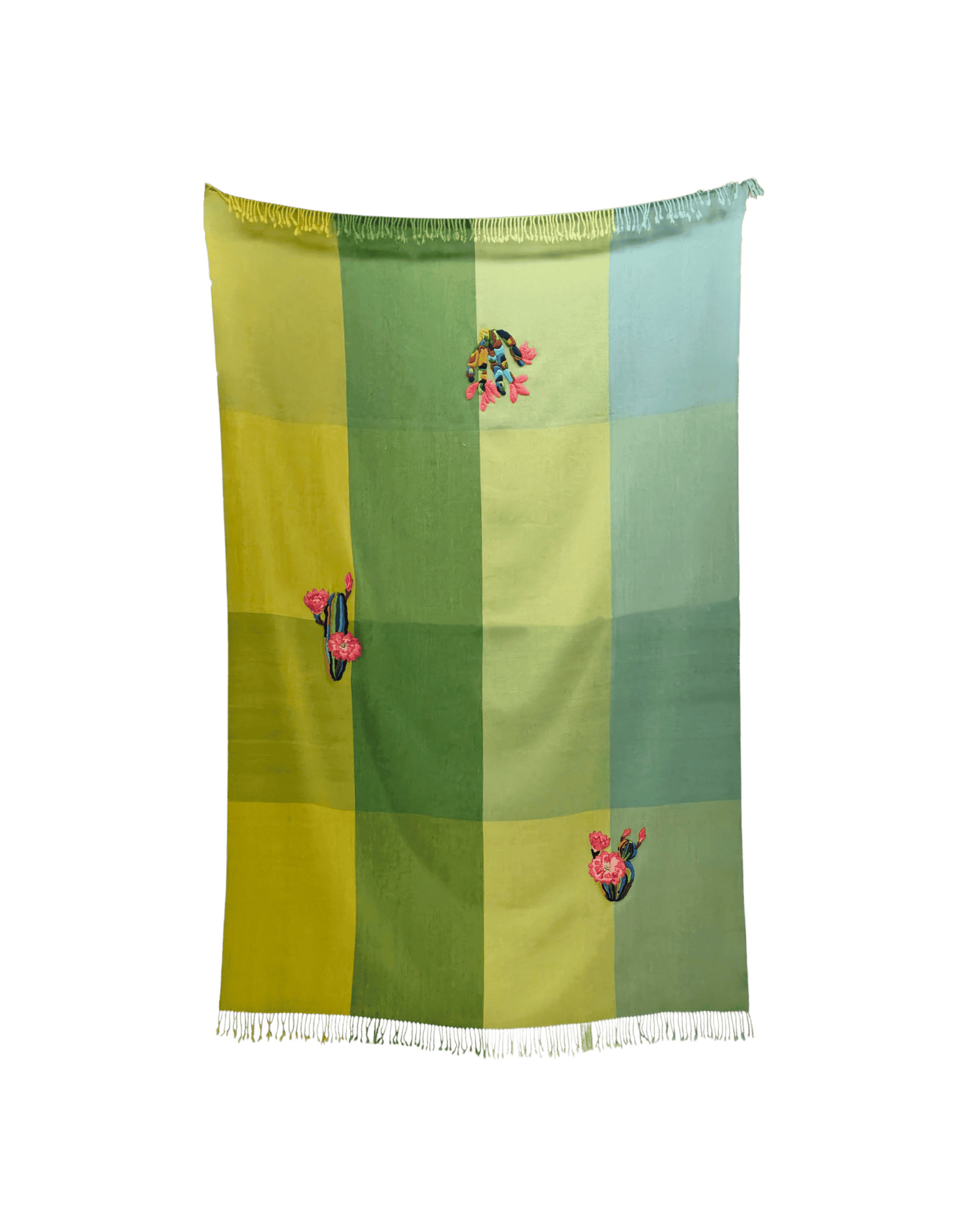 Handwoven  Woolen Throw – 48x76 in