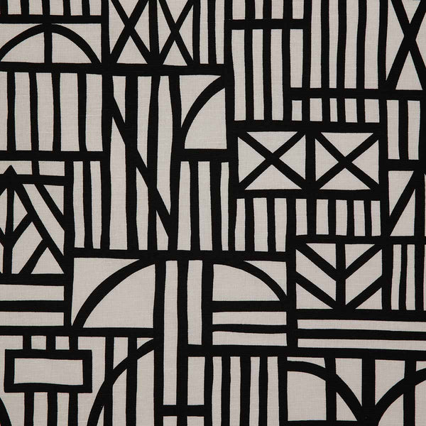 Black Tudor Fabric