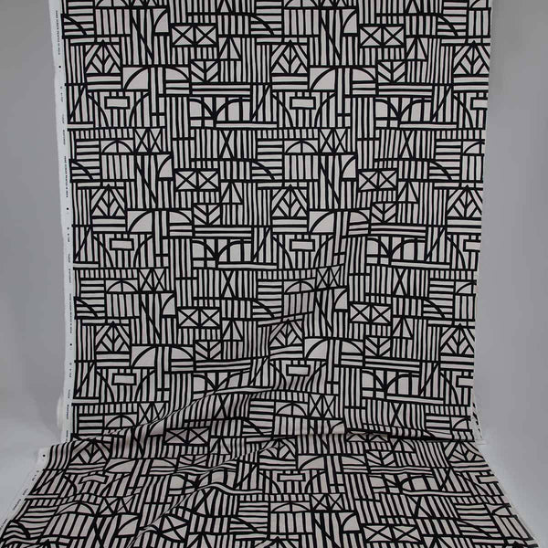 Black Tudor Fabric