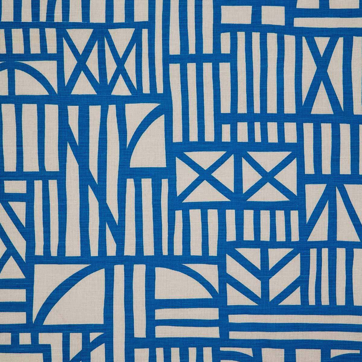 Blue Tudor Fabric