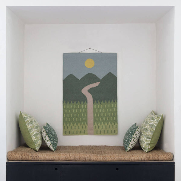 Fields Journey Woven Wall Hanging