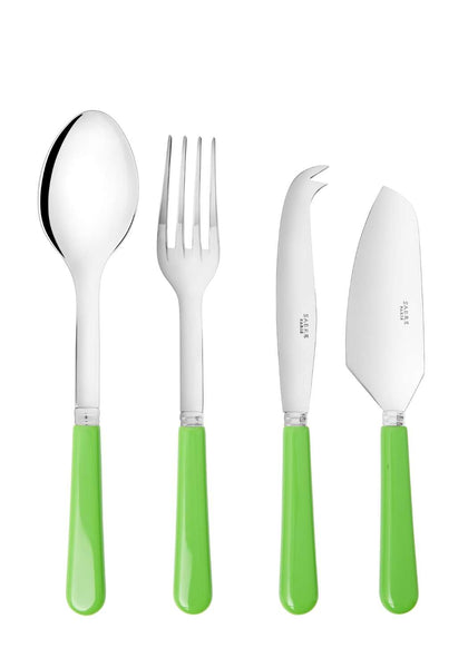 Salad and Cheese? Yes Please - Lime Green Serving Set - Casa by Josephine Jenno