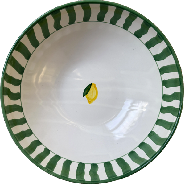 Green Capri Serving Bowl - 30 cm
