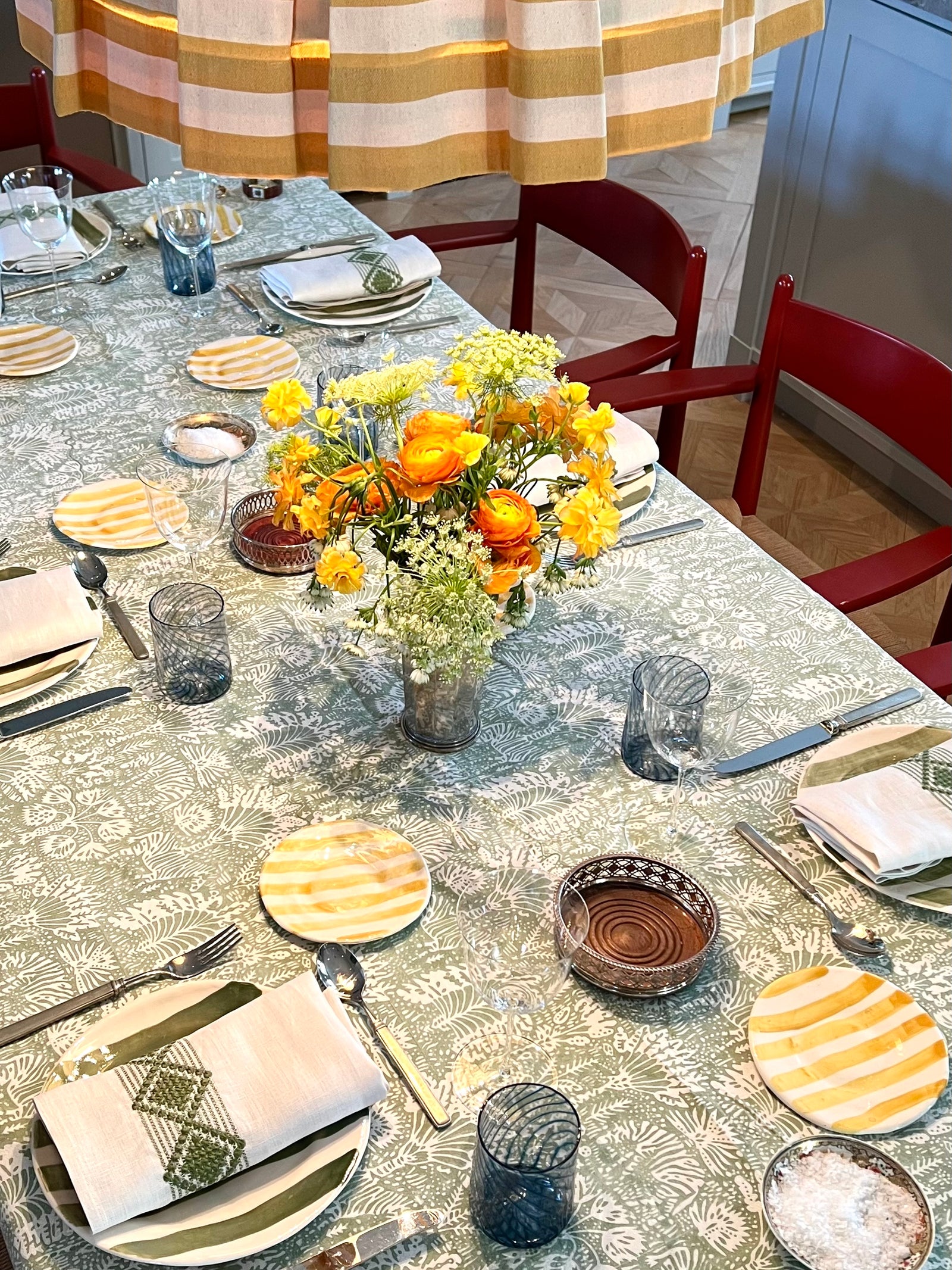 ‘The Savanna’ Tablecloth - Sage