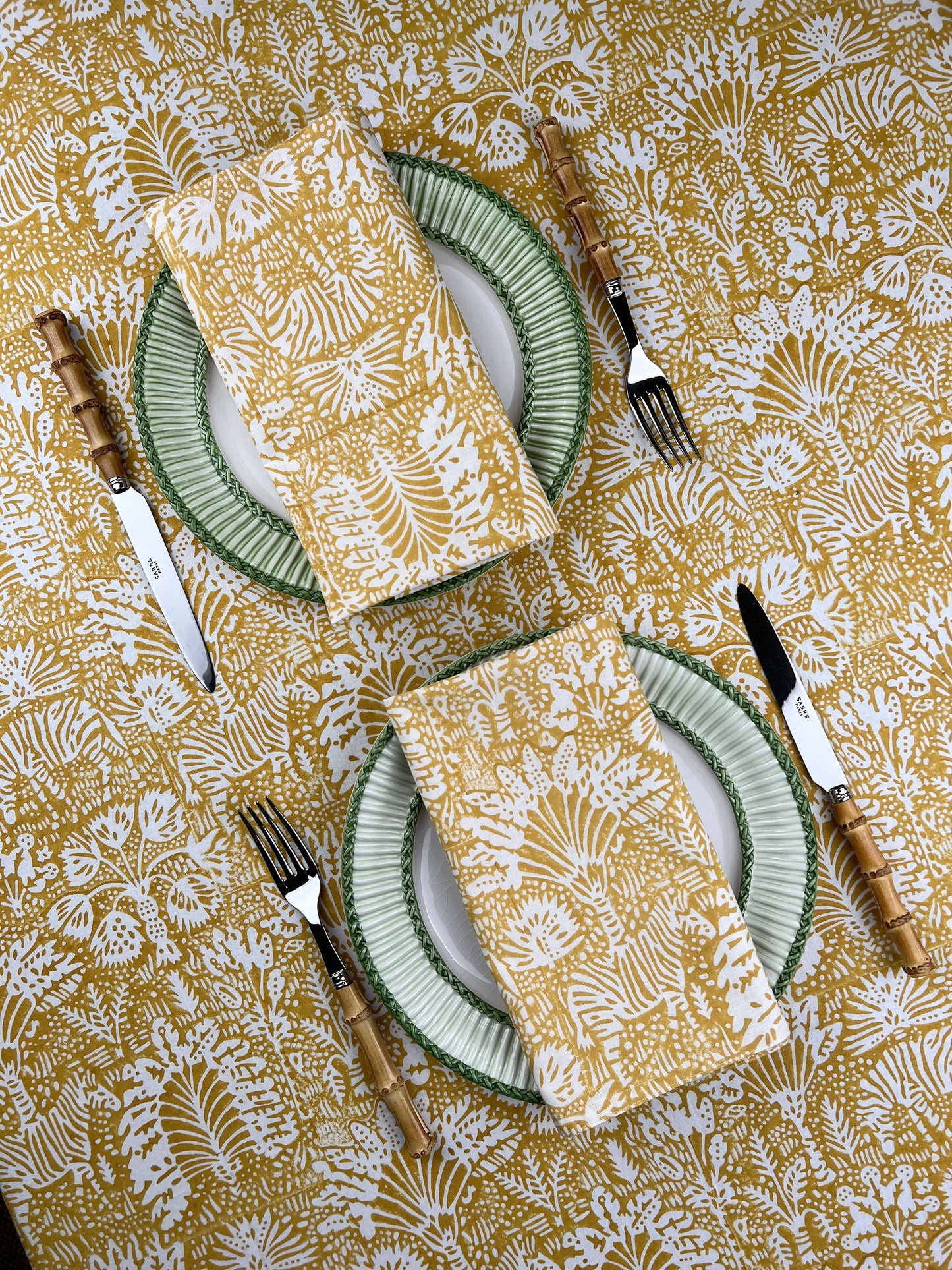 ‘The Savanna’ Napkin Set - Tuscan Sun