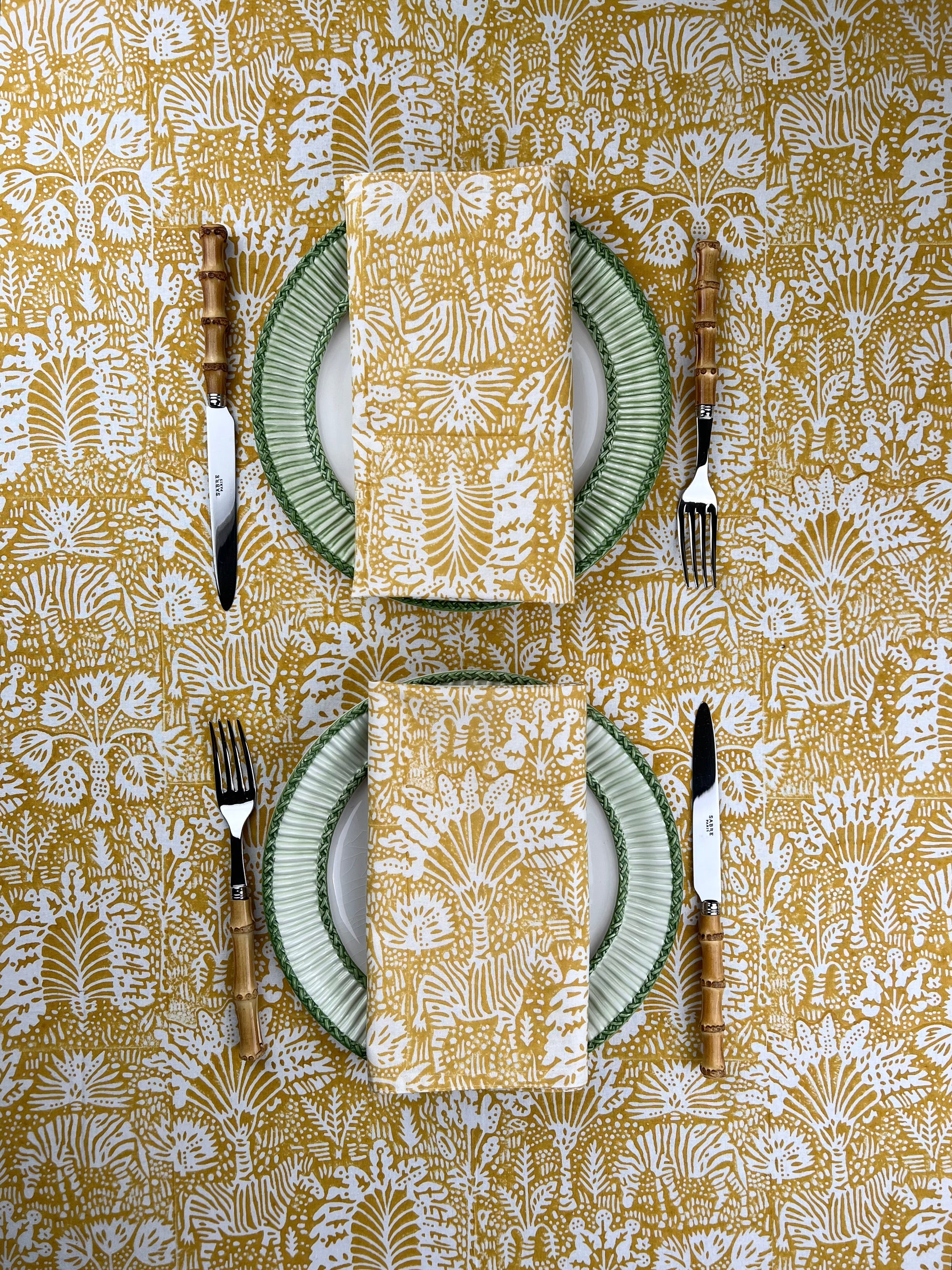 ‘The Savanna’ Napkin Set - Tuscan Sun