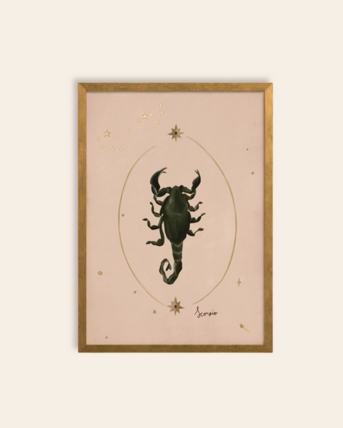 Scorpio Art Print