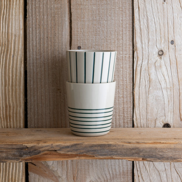 Sorrel Beaker - Brushed Sea Green - Large (Set of 2)