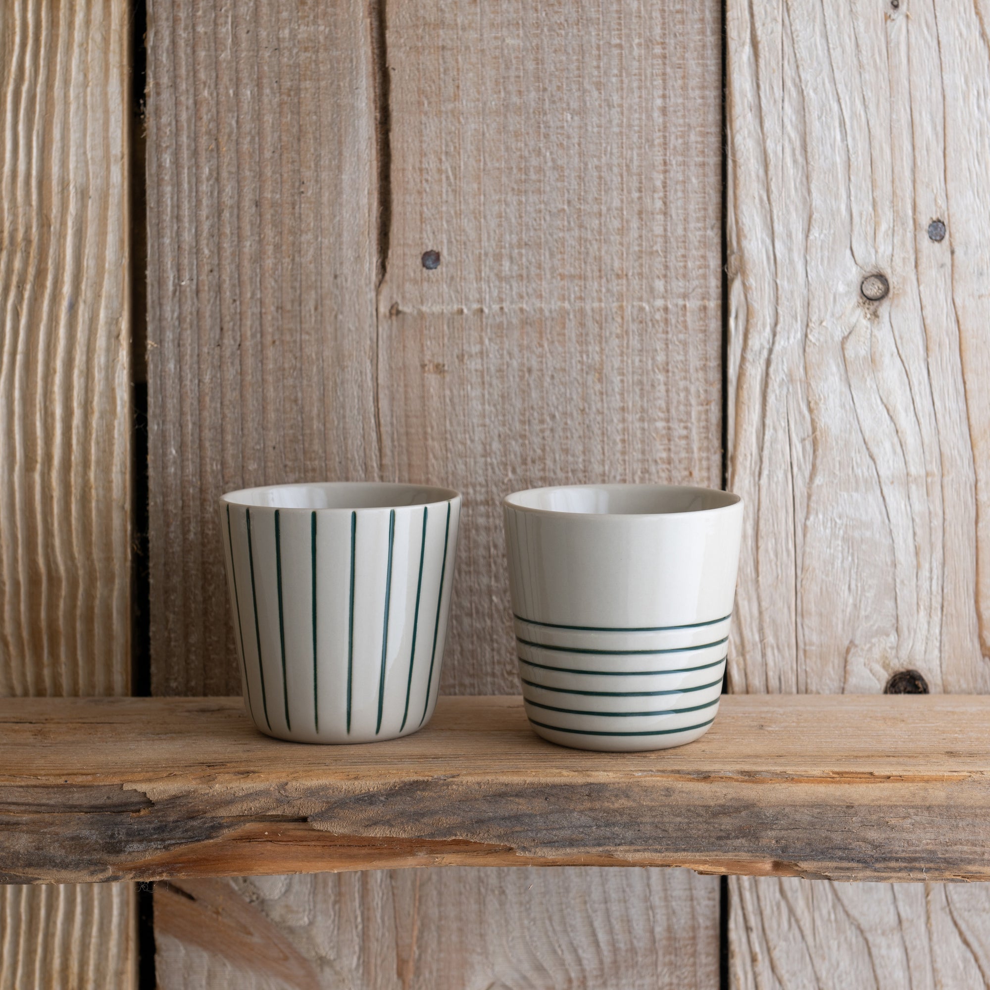 Sorrel Beaker - Brushed Sea Green - Small (Set of 2)