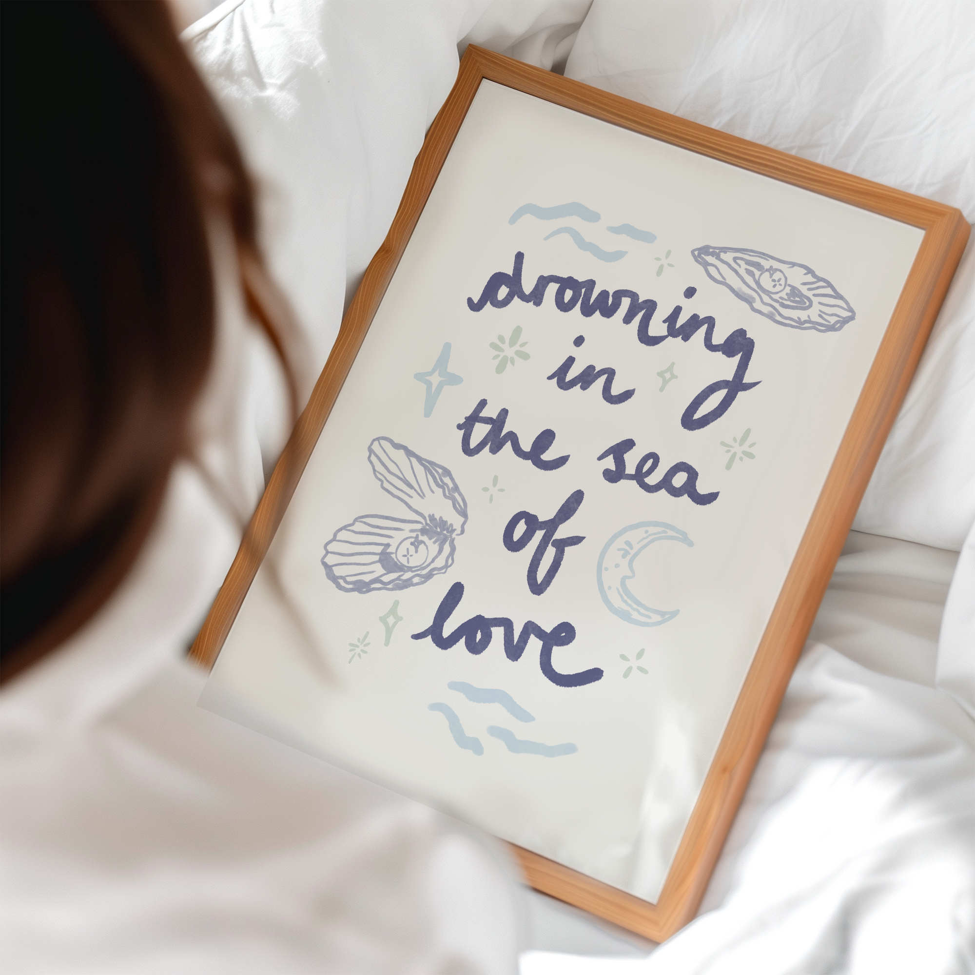 Drowning In The Sea Of Love Print